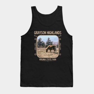 Grayson Highlands State Park Virginia Tank Top